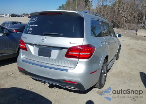 2019 Mercedes-Benz Gls 550 4Matic z USA, uszkodzony, nr VIN 4JGDF7DE0KB202628